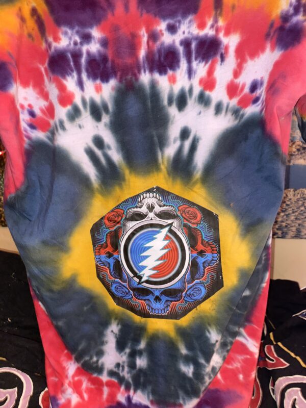 Unique Grateful Dead Stealie Tye Dye