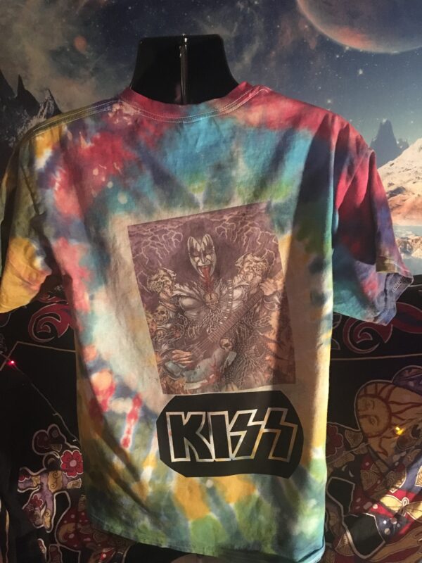 Kiss Gene Simmons Cartoon Tye Dye - Image 2