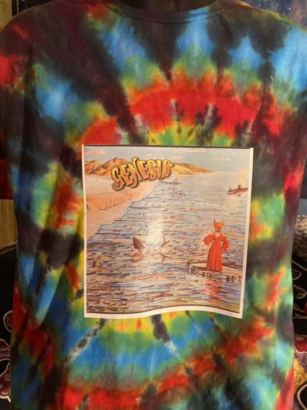 Genesis Foxtrot Tye Dye Vintage Shirt