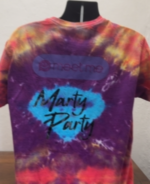 MarTy Party Tie Dye DiaMOND mEETME BACK MEEETME