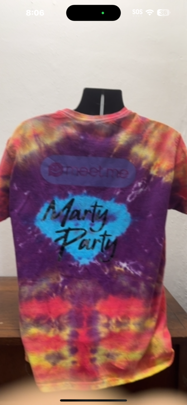 MarTy Party Tie Dye DiaMOND mEETME BACK MEEETME