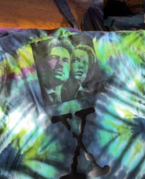 X-Files Tie Dye